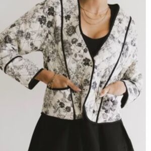 NWT Bohme Elinor Quilted Jacket